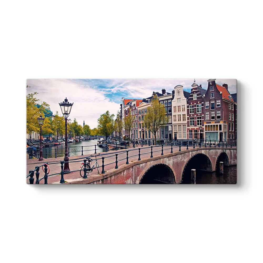 Amsterdam Köprü Kanal Tablosu - Model 5